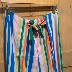 Striped wide leg BP pant